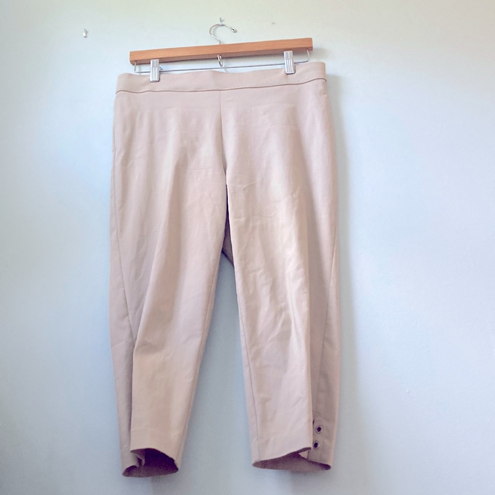 Tan Capris 4r Size Counterparts Brand